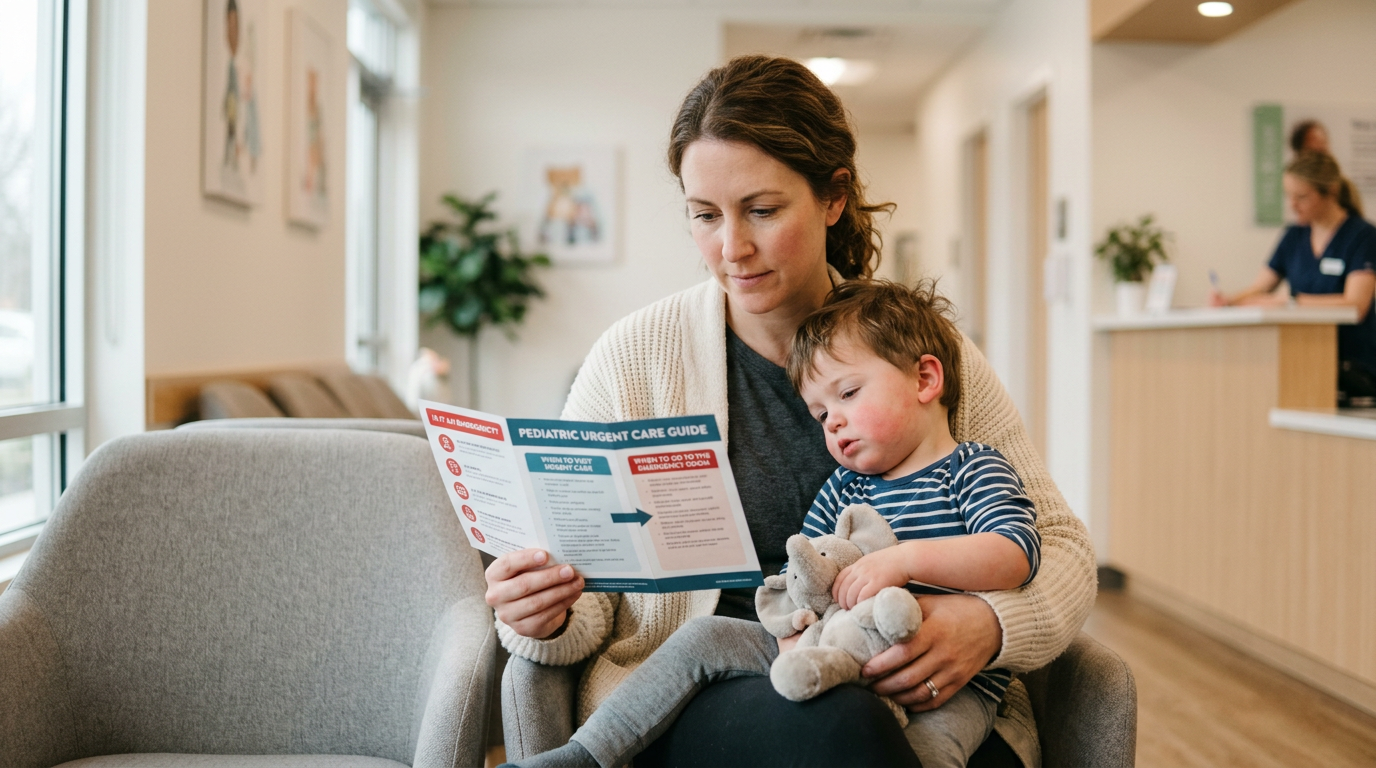 When to Take Child to Urgent Care: A Parent’s Symptom Guide