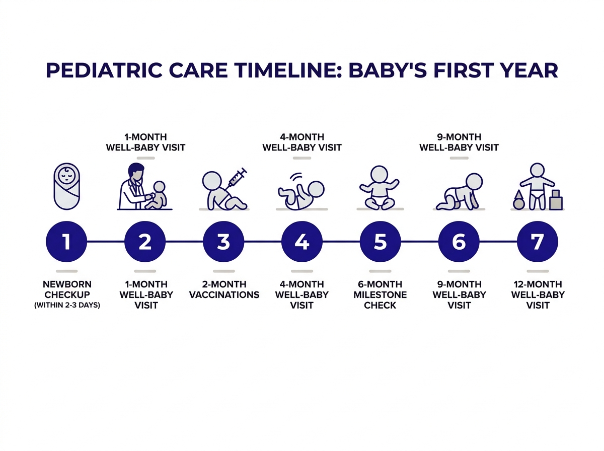 Common reasons babies need a baby doctor near me