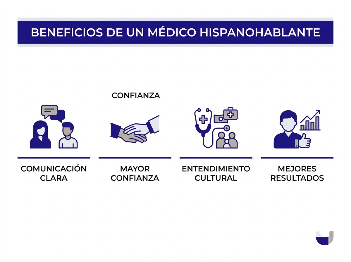 Beneficios de tener un doctor hispano cerca de mi: comunicación, confianza, mejores resultados clínicos