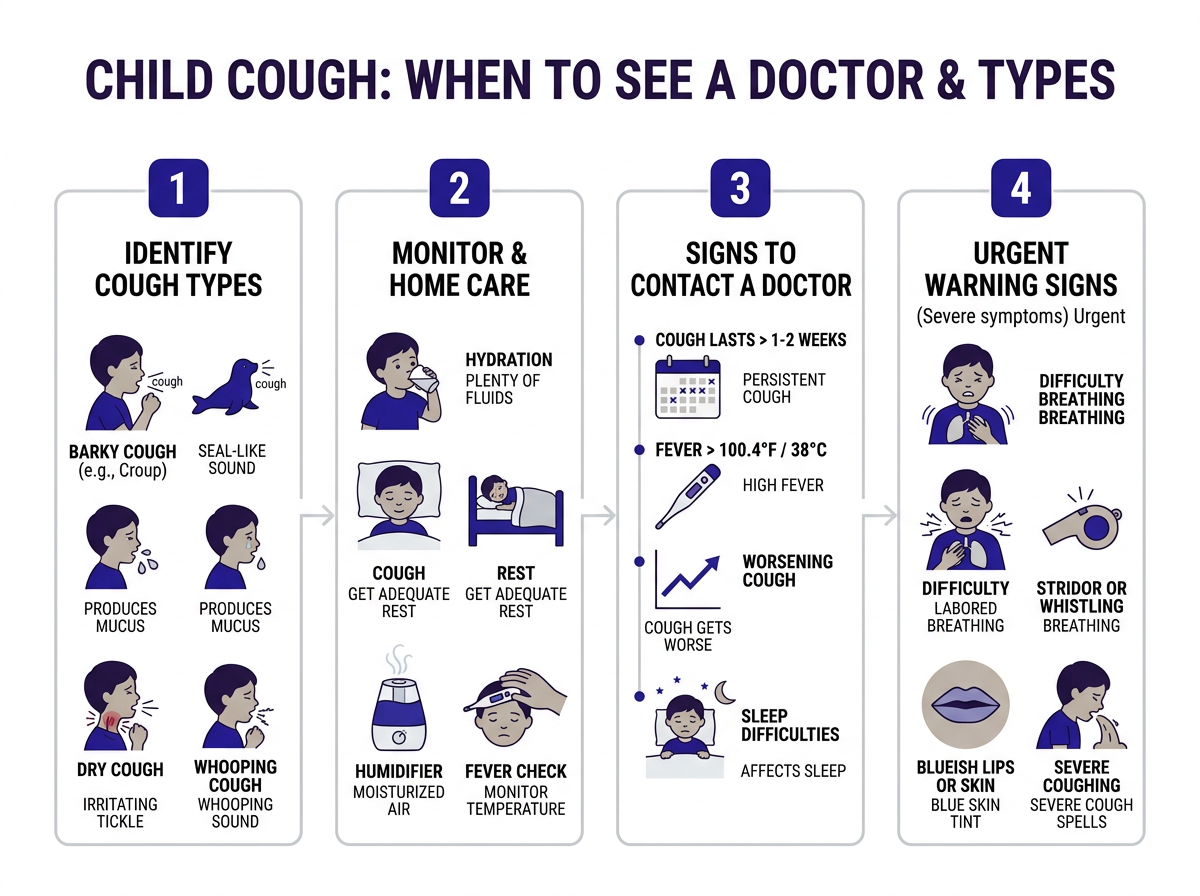 Child cough when to see doctor by age breakdown