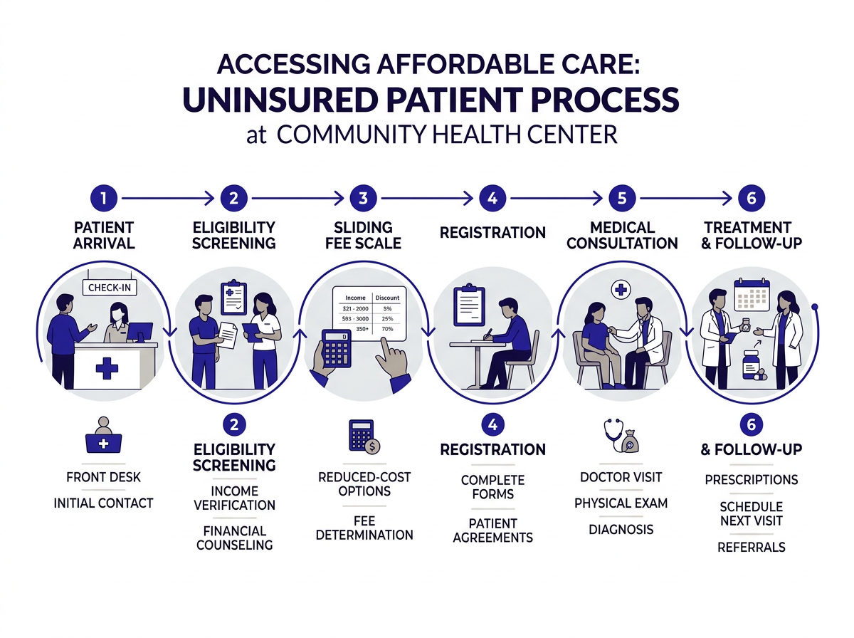 Comparación de costos entre clínica sin seguro médico y sala de emergencias