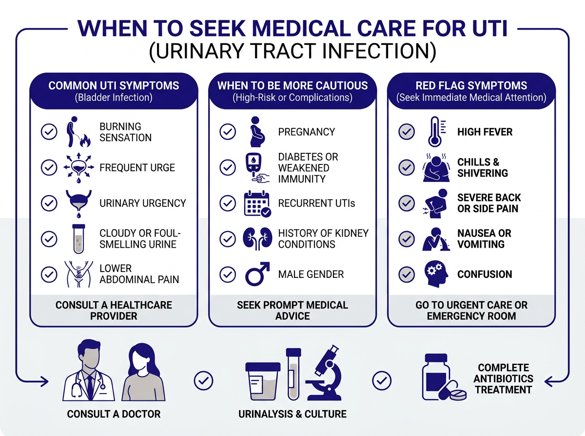 Proceso de atención walk-in para infección urinaria en CityHealth