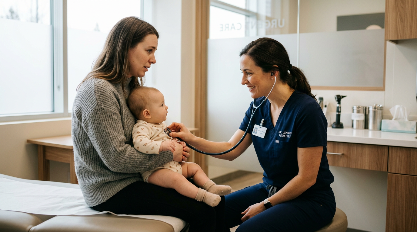 Urgent Care for Babies: When to Go, What to Expect, and What to Bring