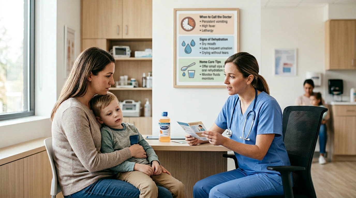 Child Vomiting When to See Doctor: Red Flags Every Parent Should Know