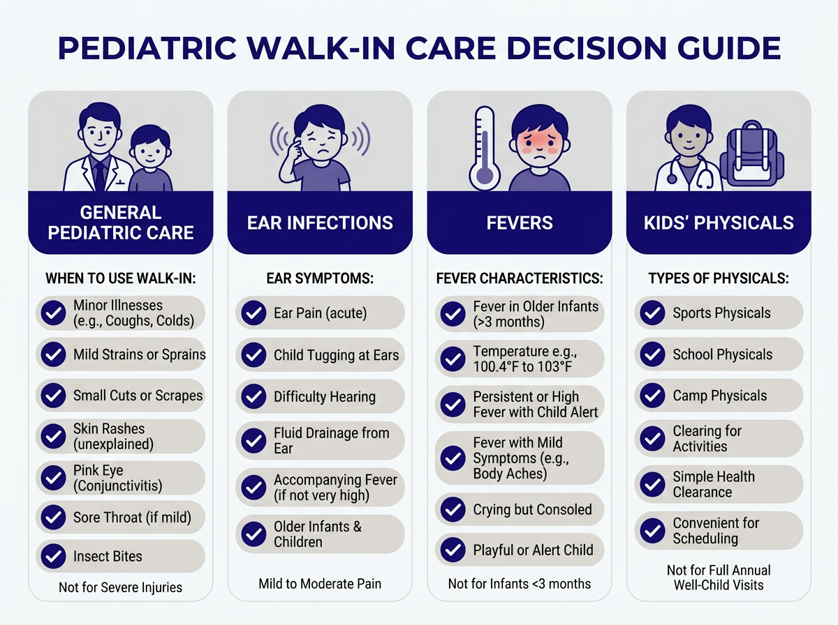 What to bring when visiting a kids doctor near me