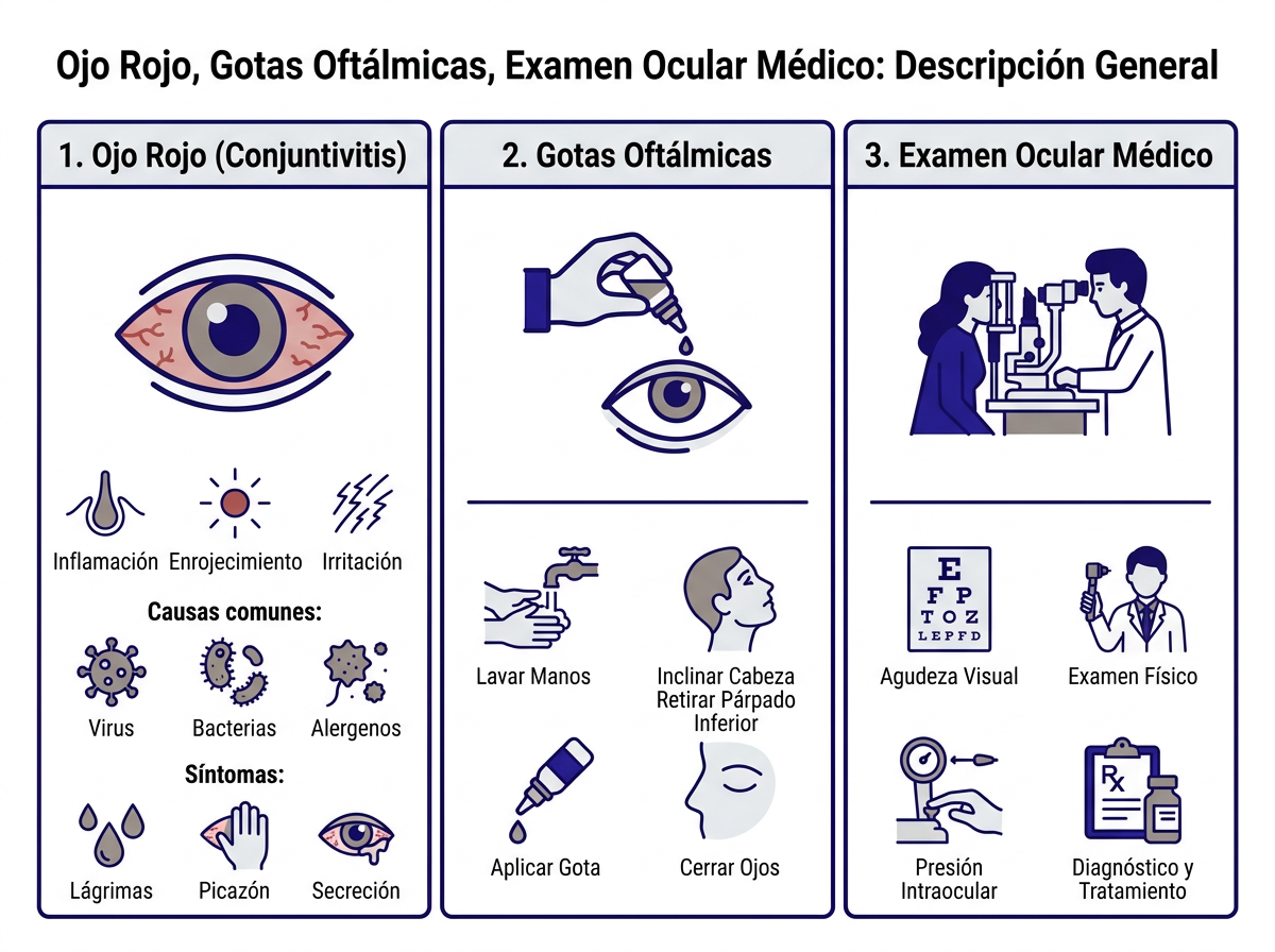 Conjuntivitis tratamiento rapido: tipos bacterial viral y alérgica