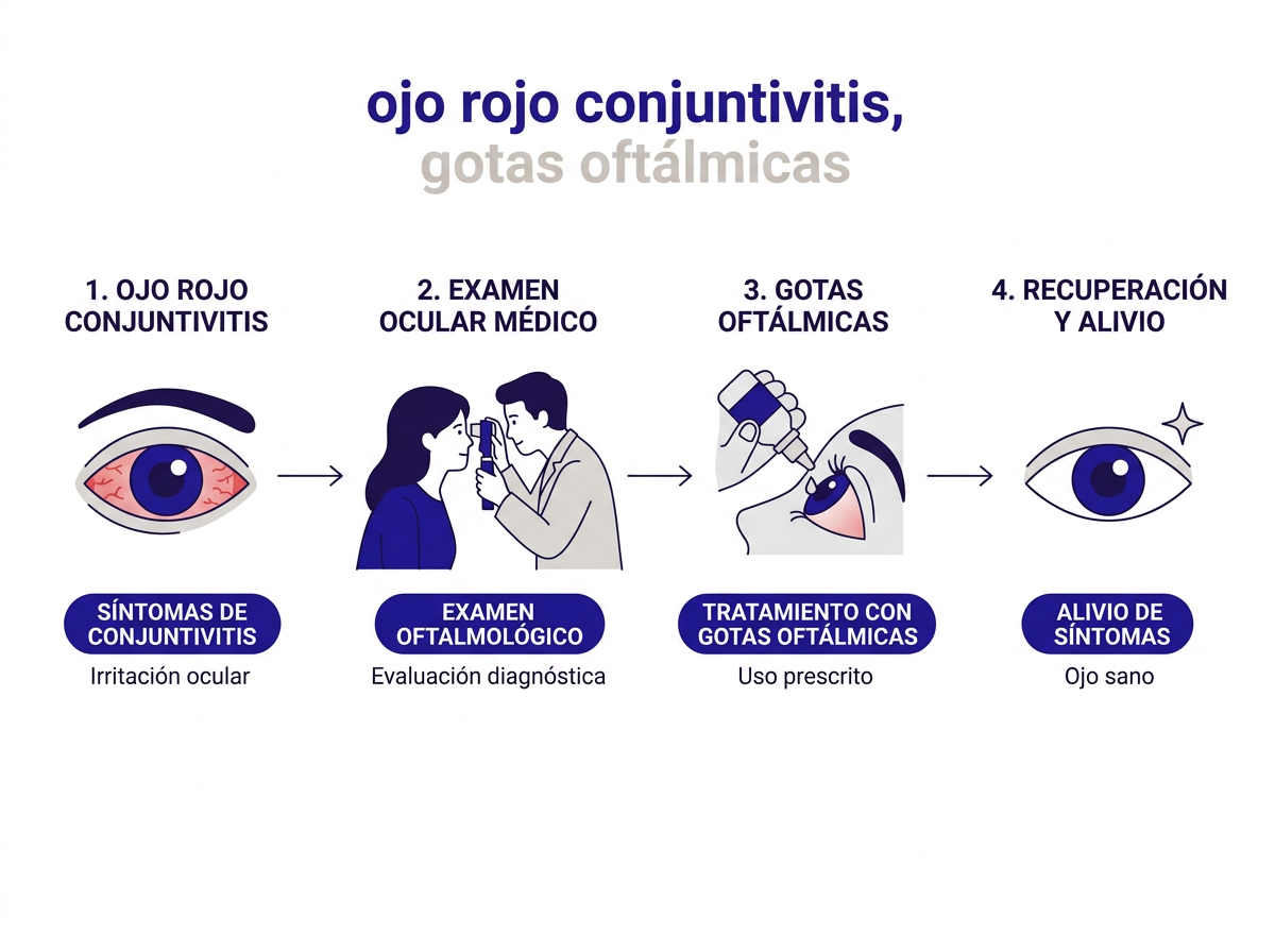 Tratamiento de conjuntivitis paso a paso: compresas, gotas y medicamentos