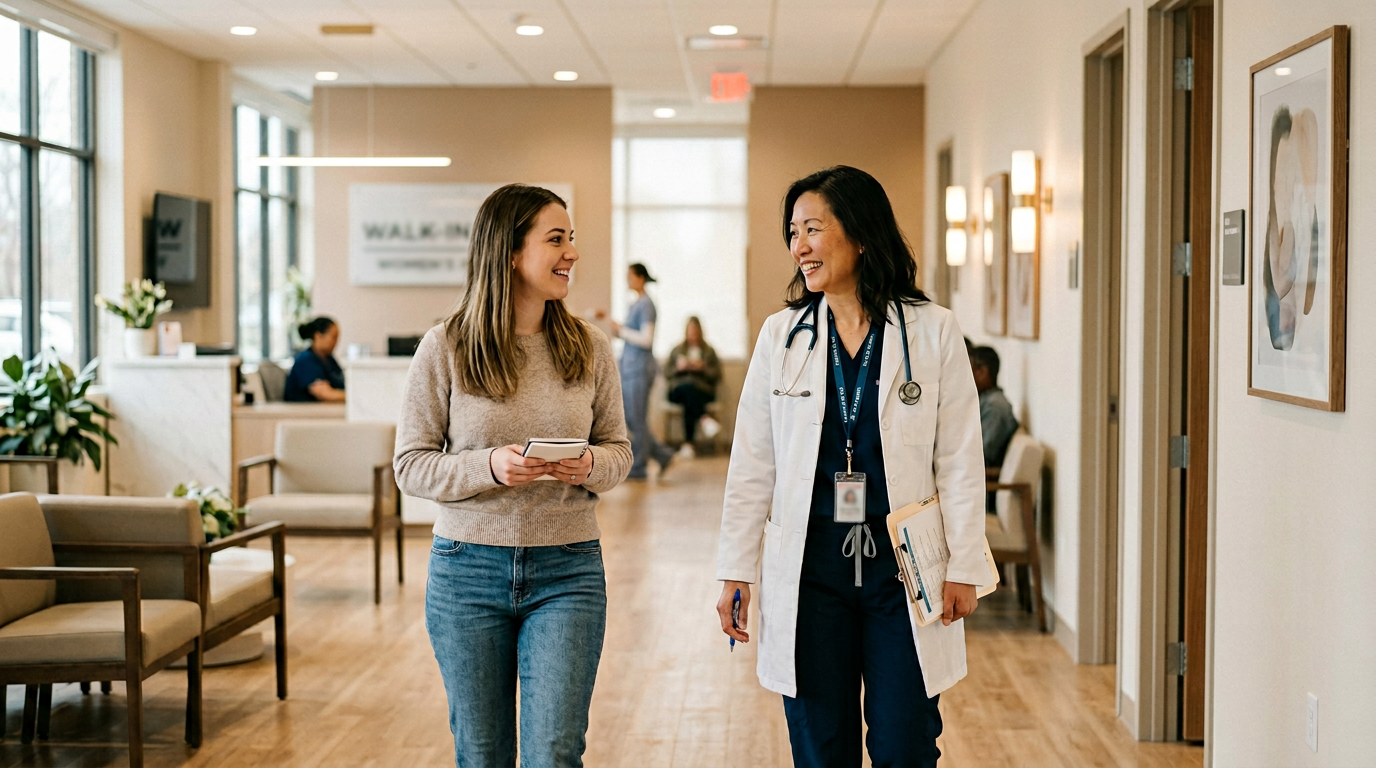 Female Doctor Near Me: Walk-In Care with Women Providers
