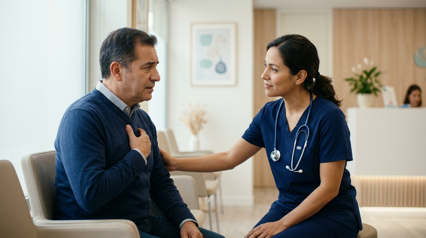 Dolor de Pecho: Cuándo Ir al Doctor y Cuándo Llamar al 911