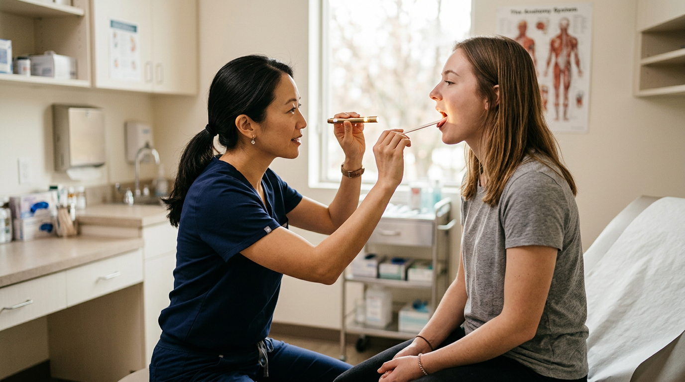 Urgent Care for Strep Throat: Same-Day Strep Test + Treatment