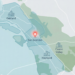 East Bay urgent care map showing CityHealth San Leandro location