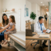 Parent with child comparing pediatrician vs family doctor options