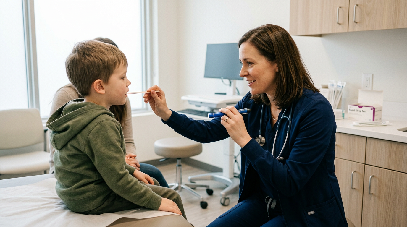 Strep Throat en Español: Síntomas, Tratamiento y Prueba Rápida