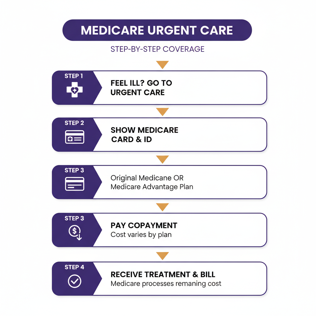 Step-by-step guide to using Medicare at urgent care