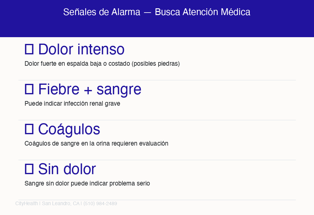 Señales de alarma este síntoma cuando ir al doctor