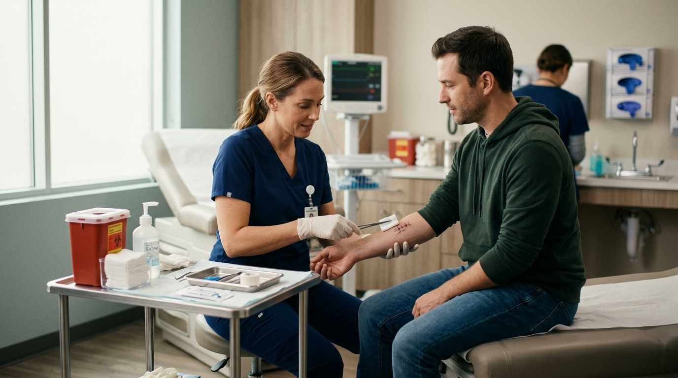 Does Urgent Care Do Stitches? Cuts, Lacerations, and What to Expect