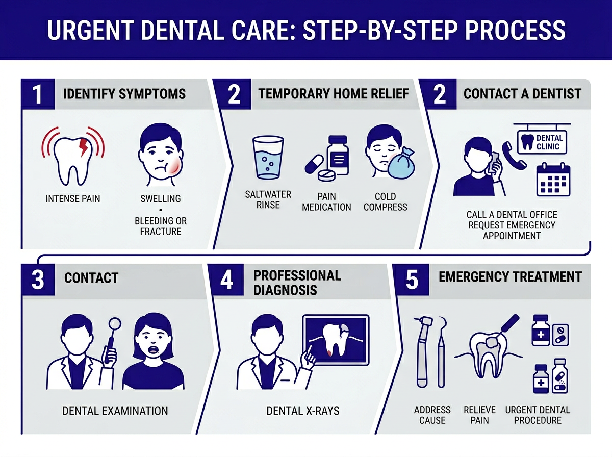 When to go to urgent care vs ER vs dentist for tooth pain decision guide