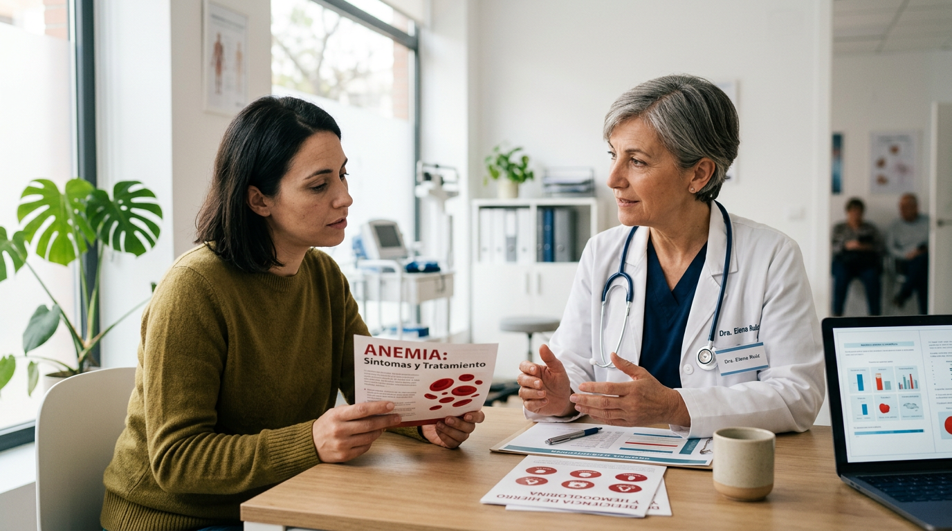Anemia Síntomas y Tratamiento: Señales de Que Tu Sangre Necesita Ayuda