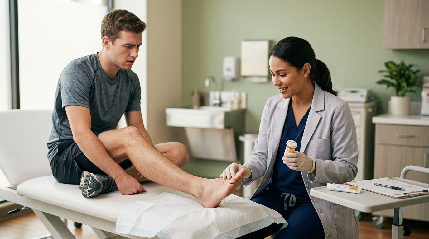 Urgent Care for Athlete’s Foot: When to Skip the Drugstore