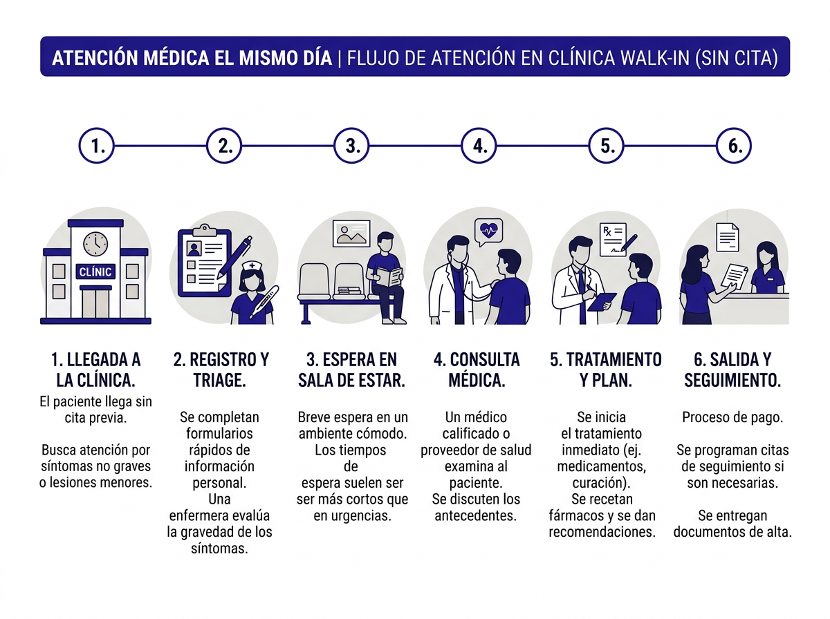 Horario de atención médica sin cita previa — CityHealth San Leandro