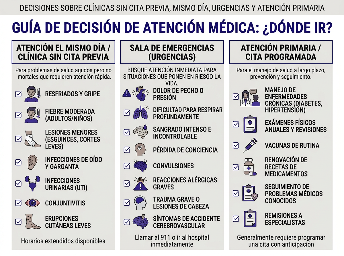 Pasos para ver un médico sin cita previa en CityHealth San Leandro