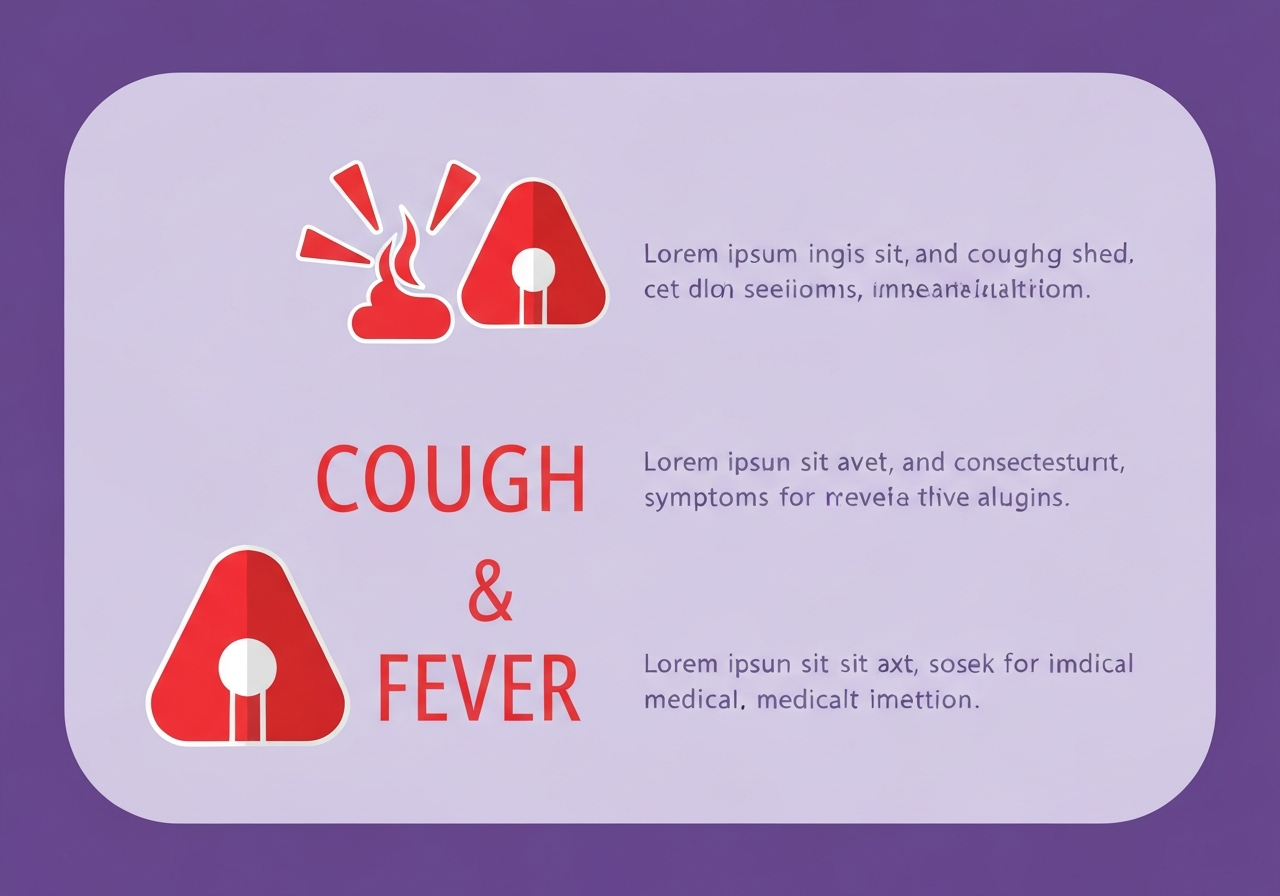 Señales de alarma en tos y fiebre que requieren atención médica urgente
