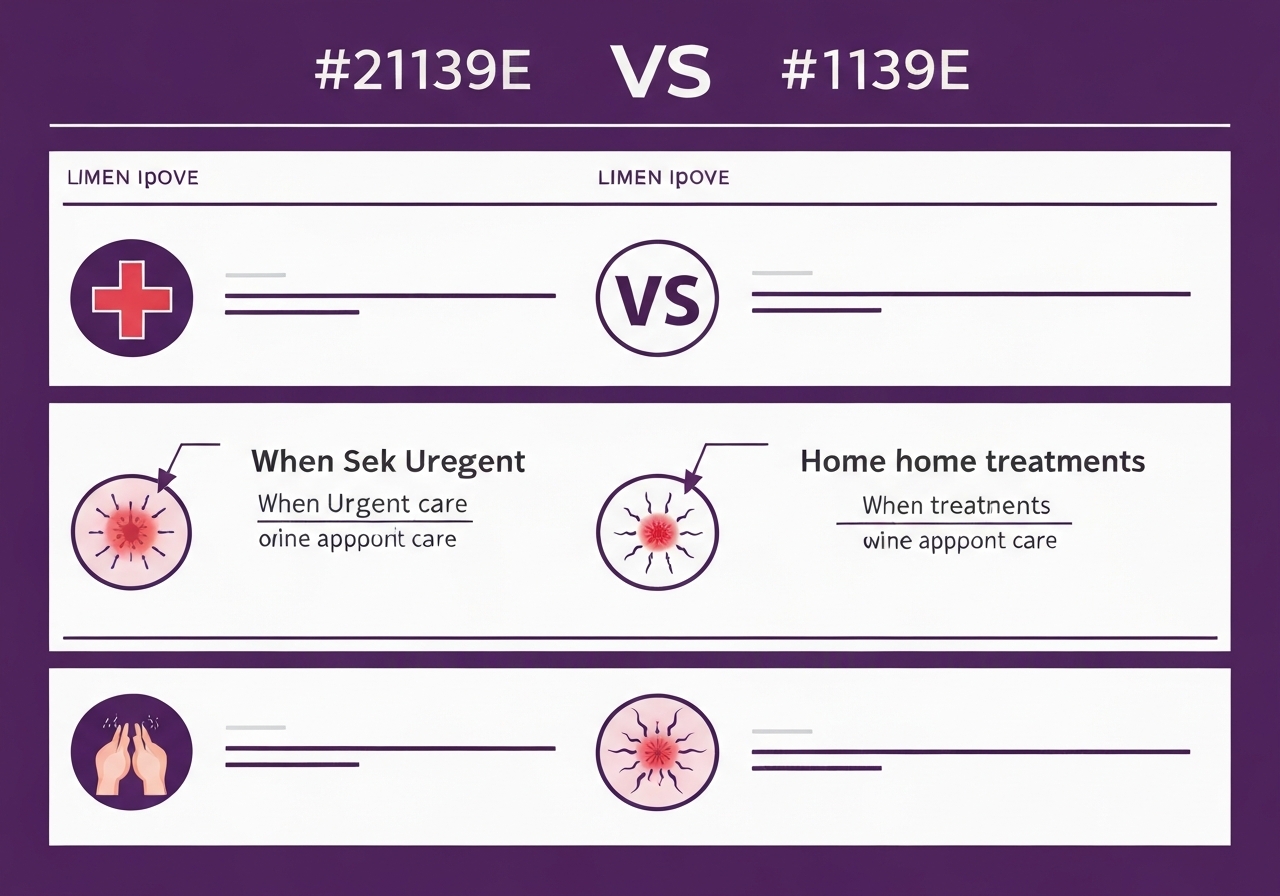 Comparison: home treatment vs urgent care for plantar fasciitis