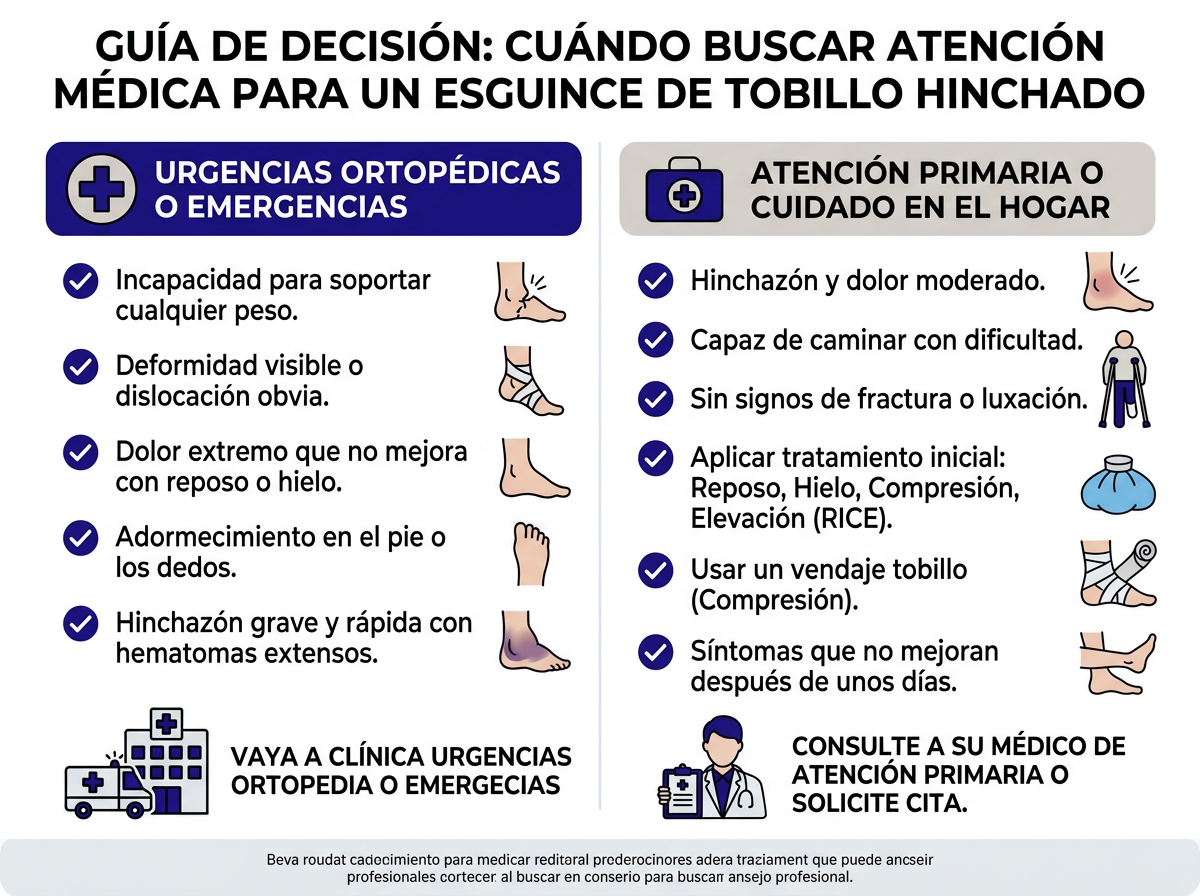 Recuperación de tobillo torcido — tiempo de curación por grado de esguince