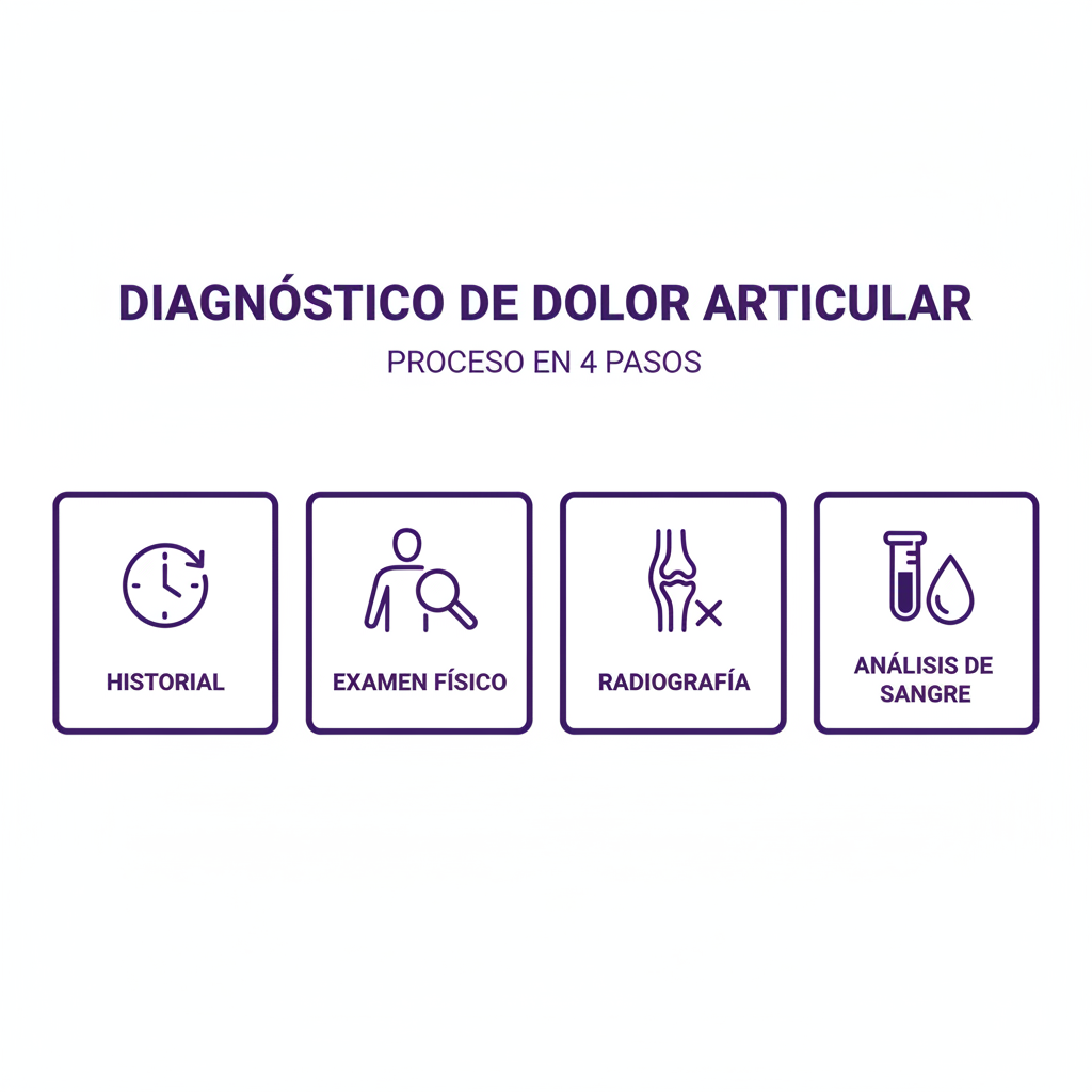 Proceso de diagnóstico de dolor articular en CityHealth — evaluación paso a paso
