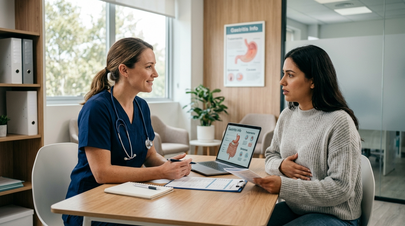 Gastritis Sintomas y Tratamiento: Qué Hacer Cuando el Estómago Arde