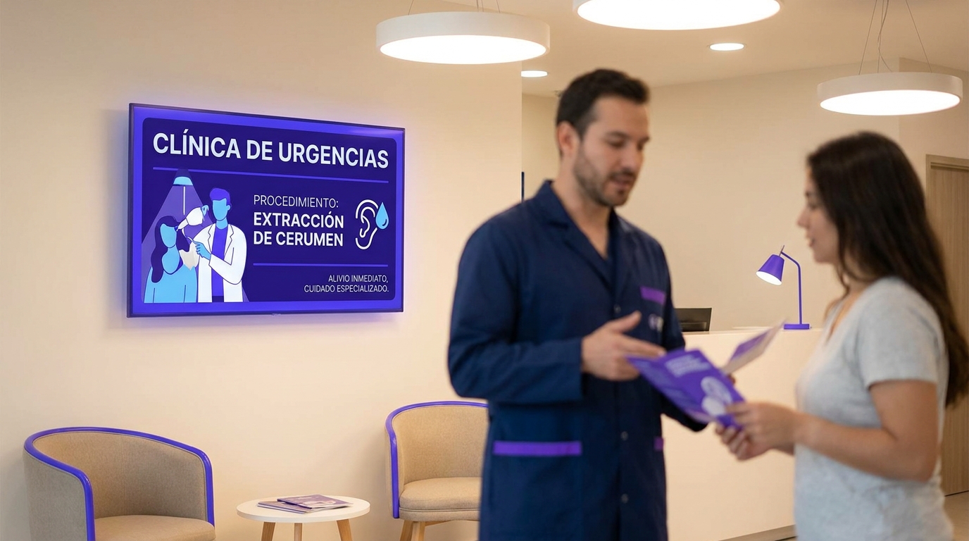 ¿Una Clínica de Urgencias Puede Remover Cerumen del Oído?