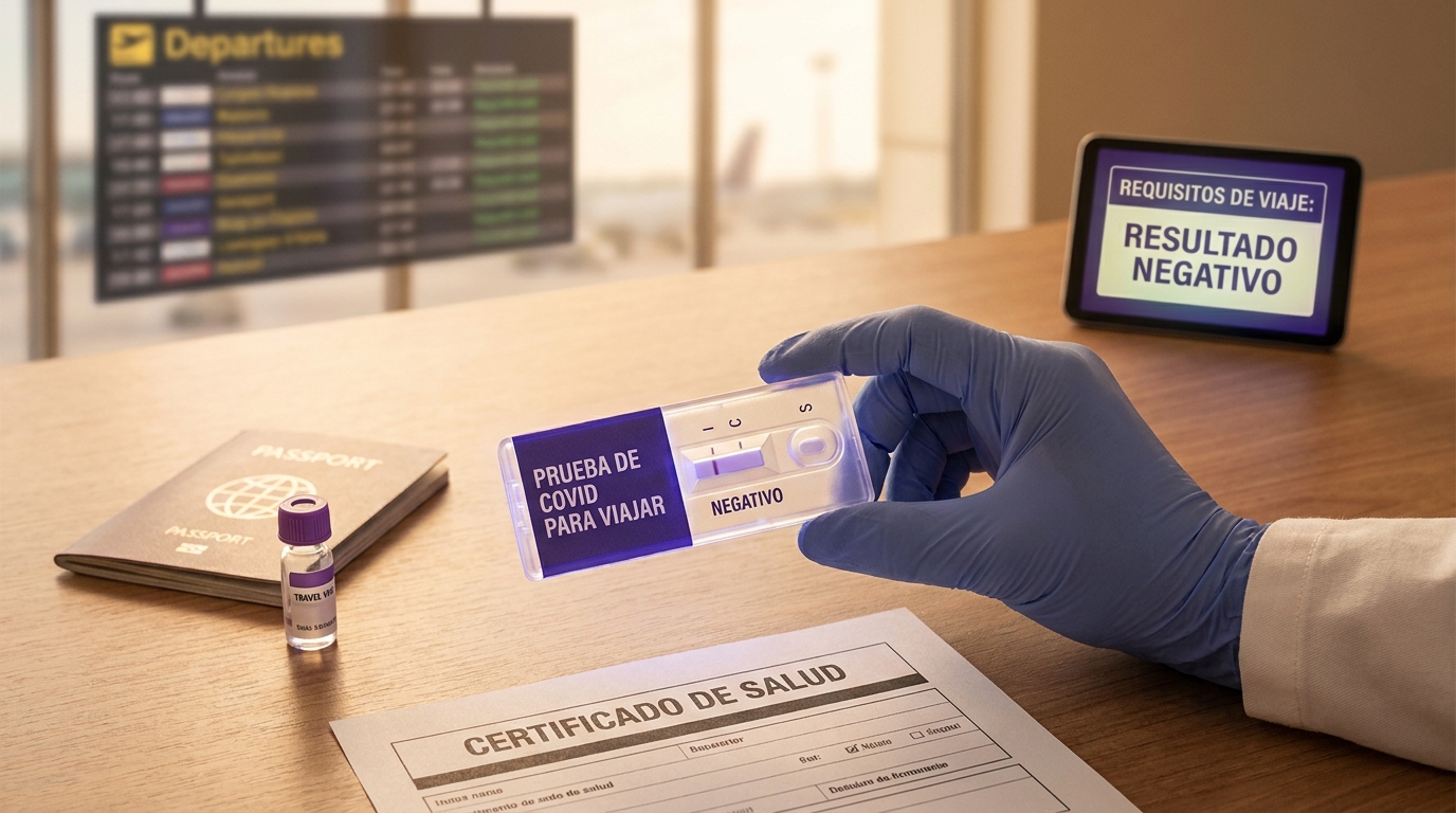 Prueba de COVID para Viajar: Guía Completa 2026