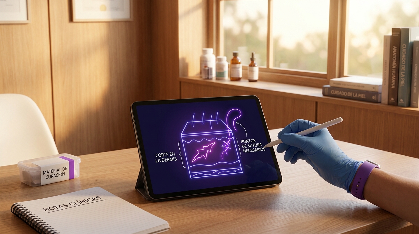 ¿Los Cortes en la Dermis Necesitan Puntos? Cómo Decidir