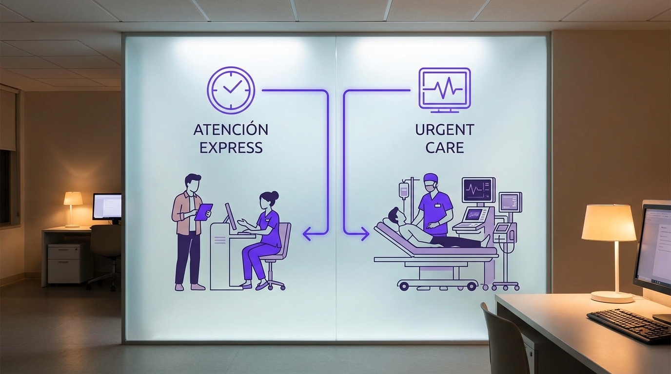 Atención Express vs Urgent Care: Cuál Necesitas