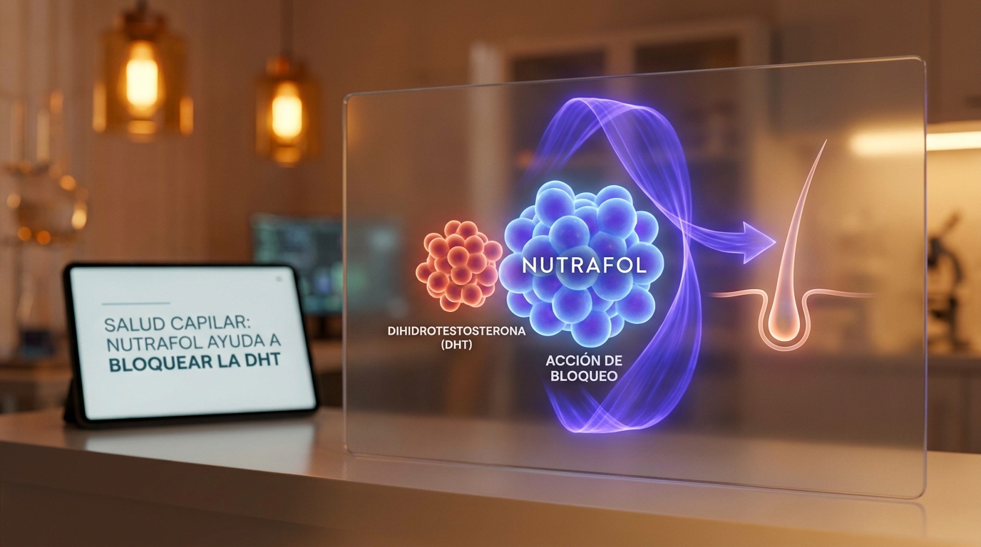 ¿Nutrafol Bloquea la DHT? Lo Que Dice la Ciencia