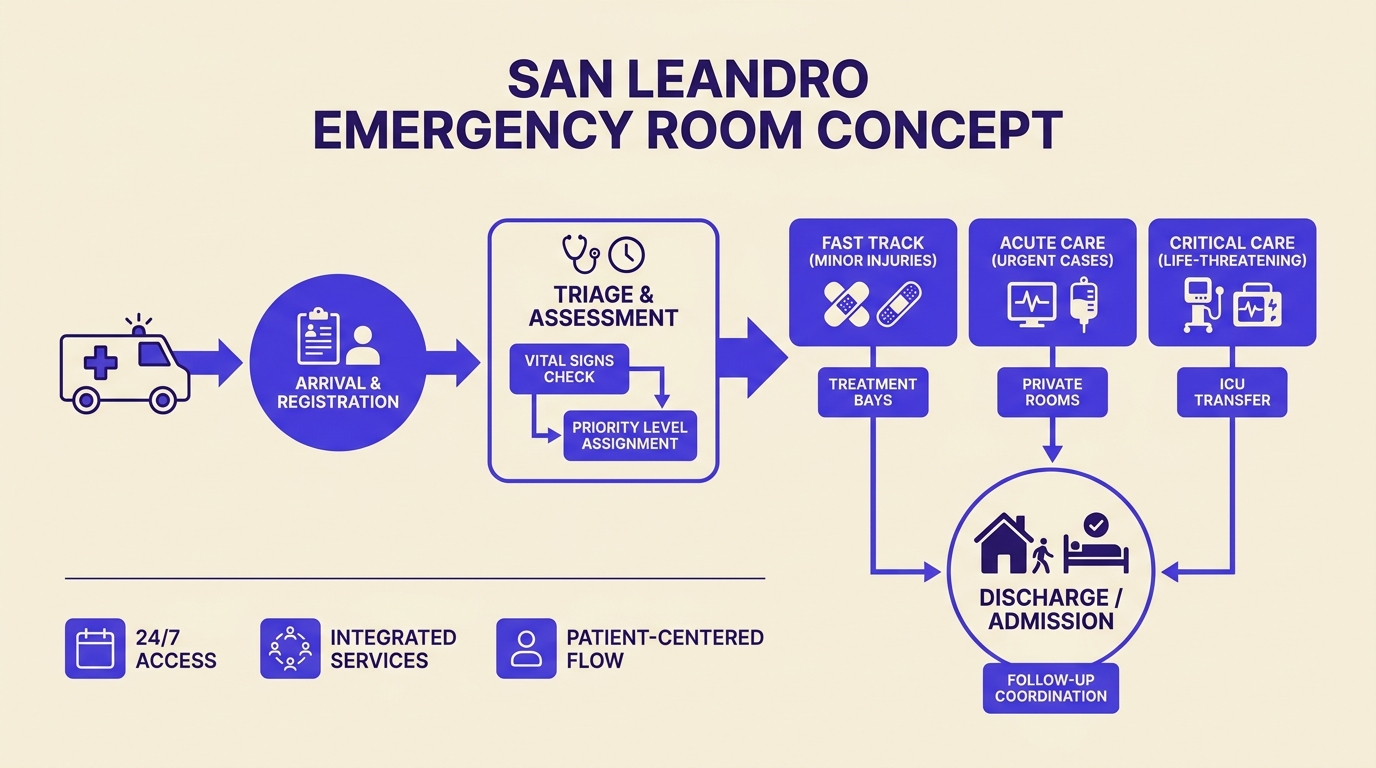 san leandro emergency room