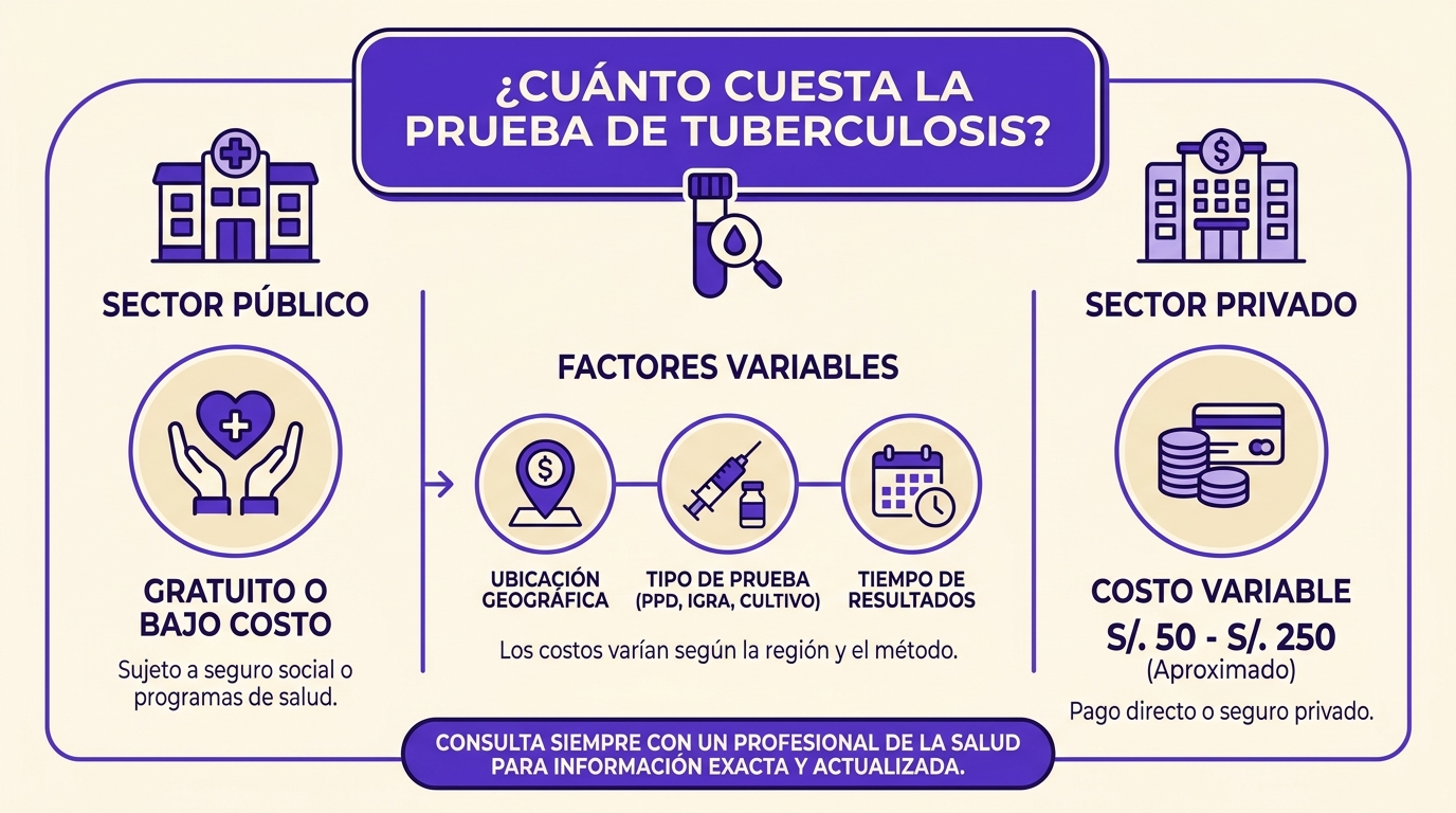 cuanto cuesta la prueba de tuberculosis