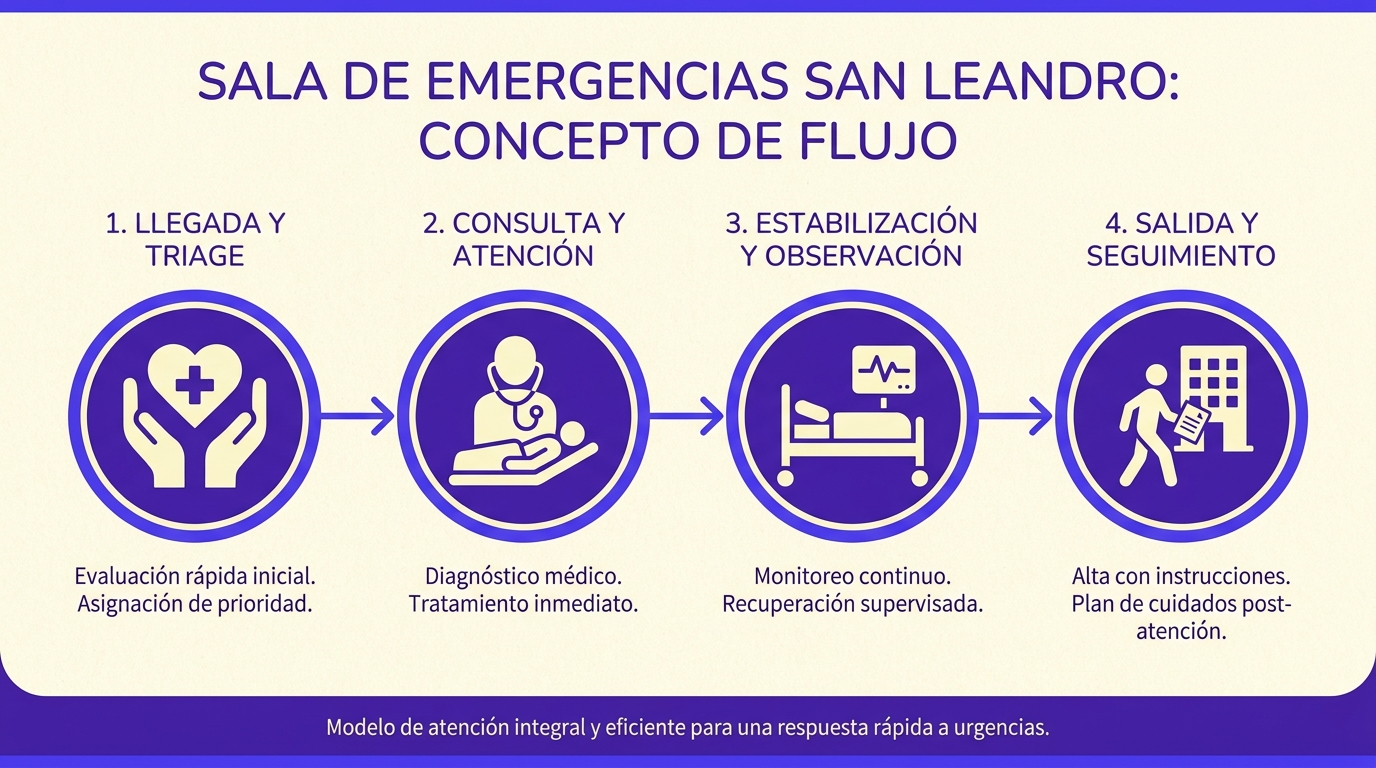 sala de emergencias san leandro