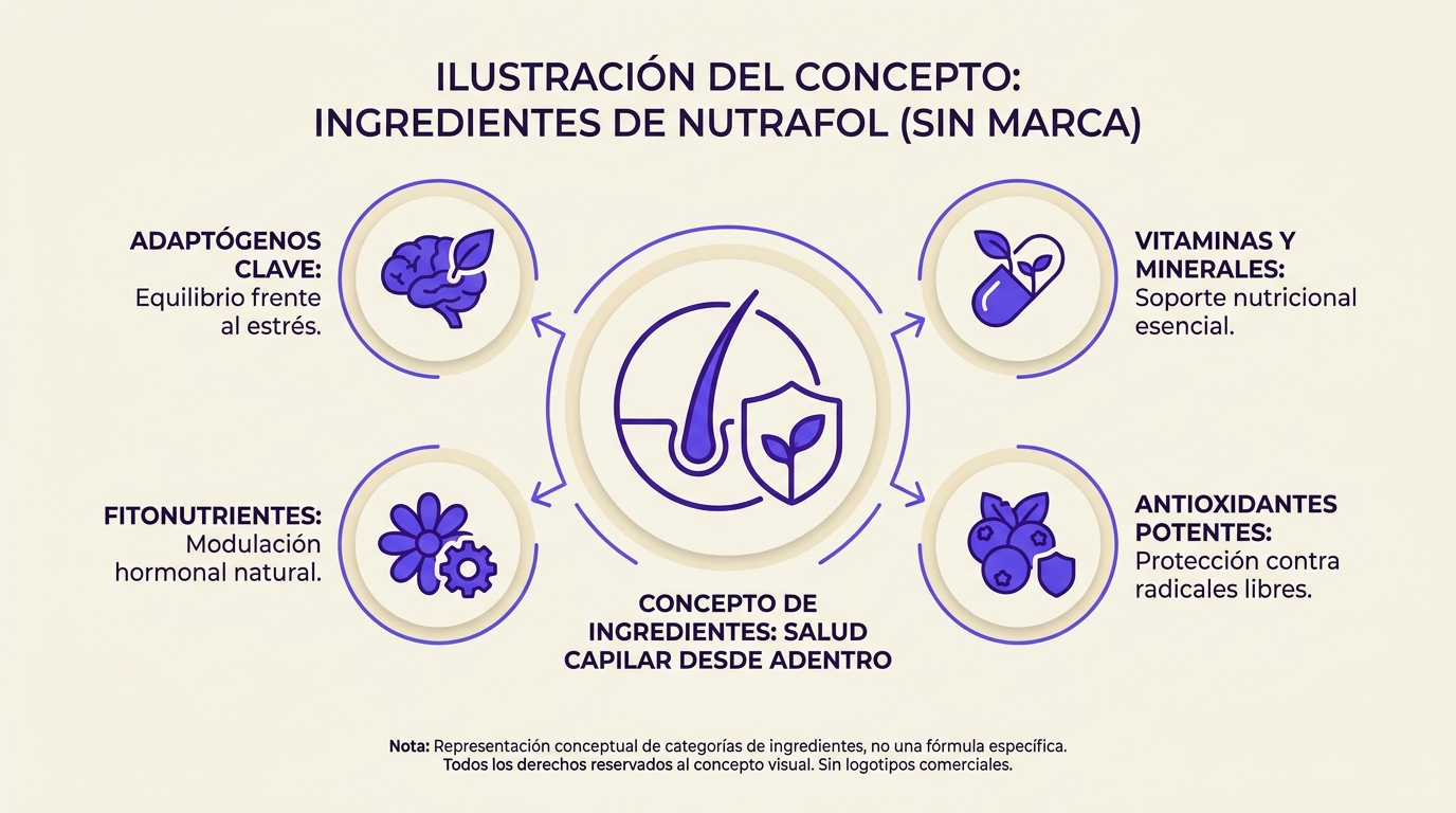 ingredientes de nutrafol