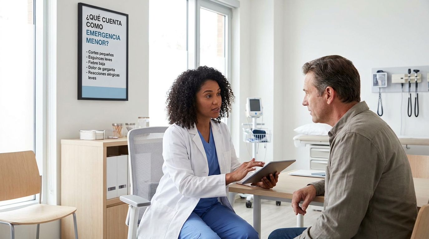 que cuenta como emergencia menor