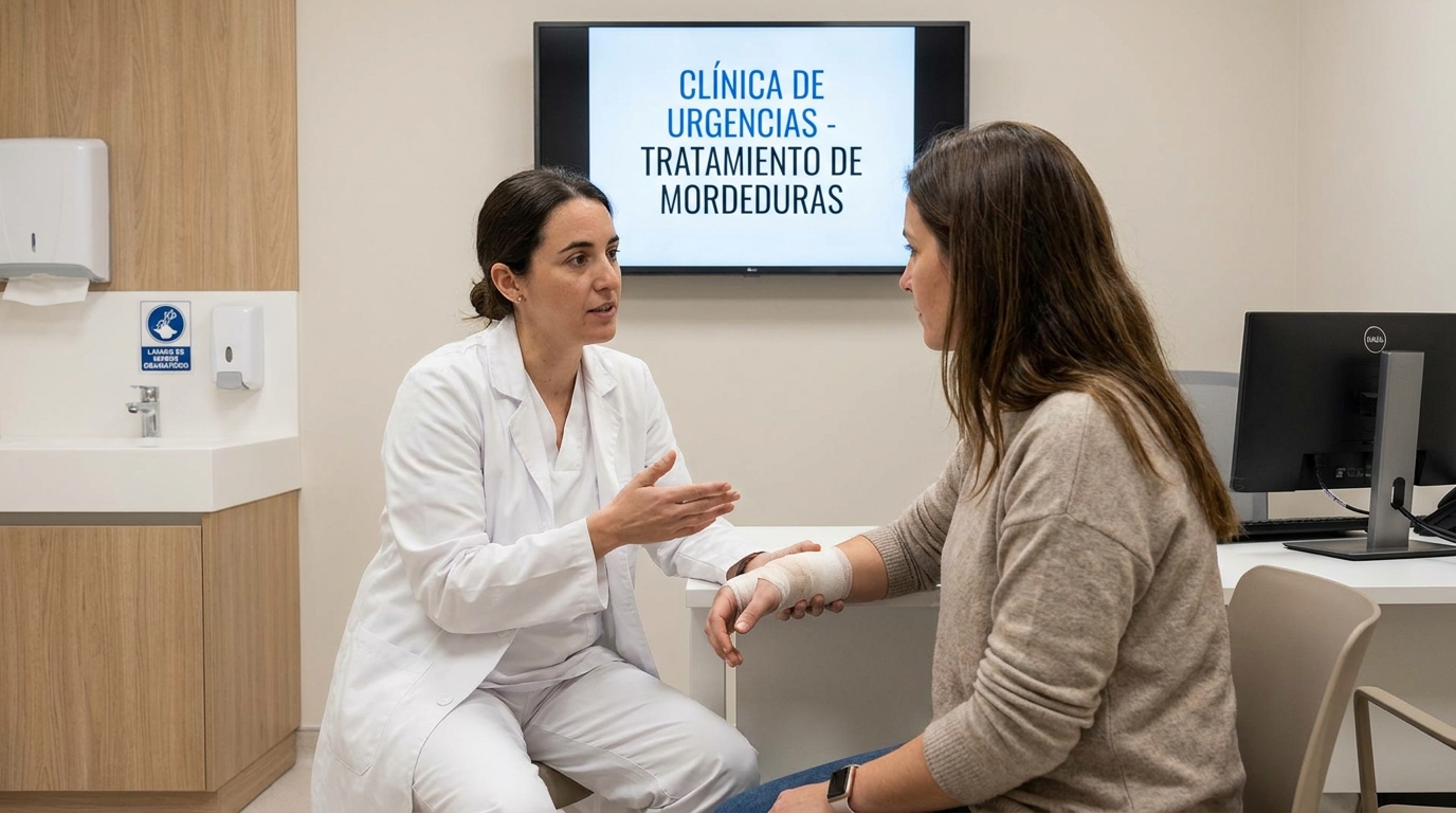 mordedura de perro clinica de urgencias