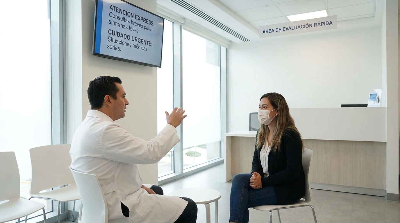 atencion express vs urgent care