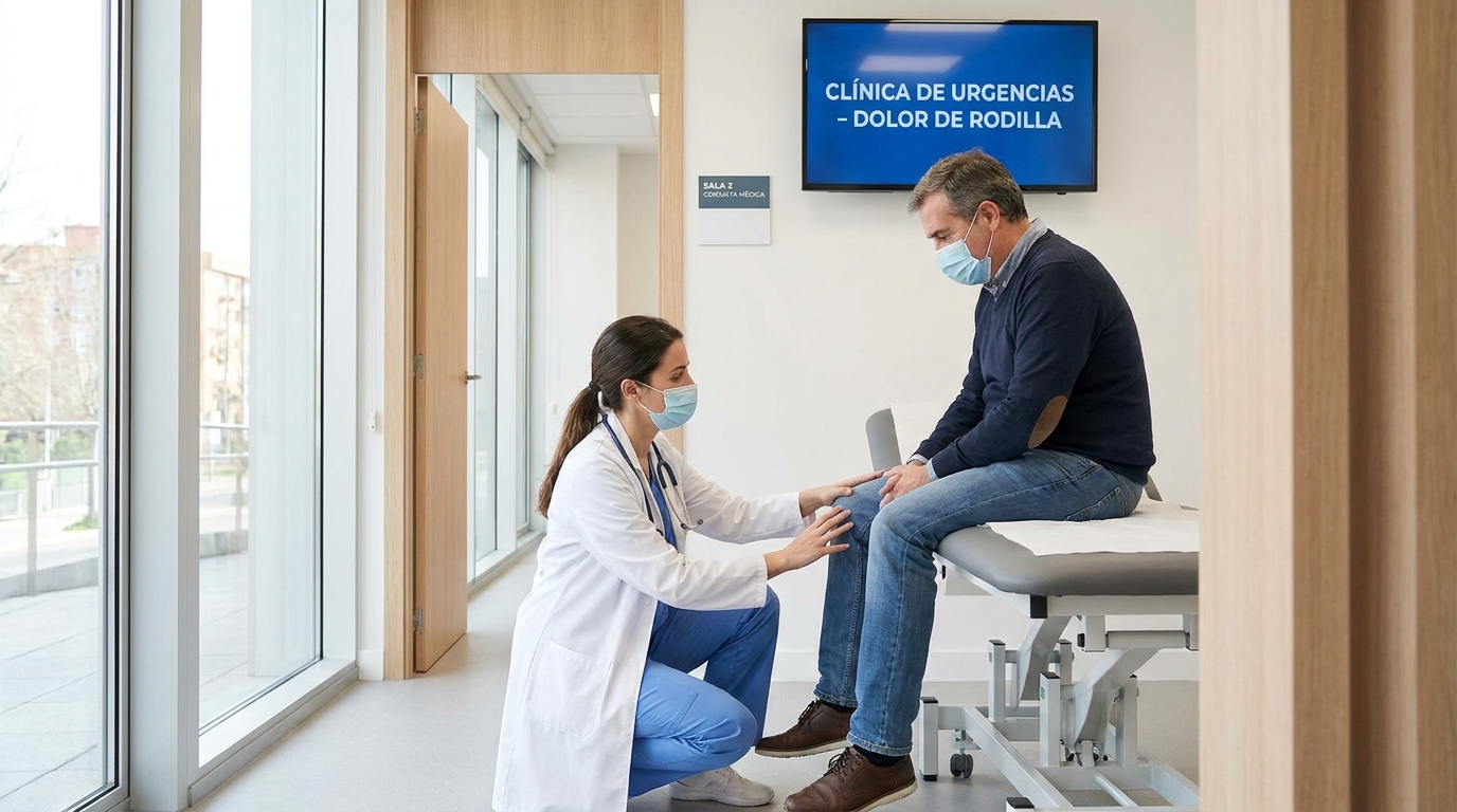urgent care para dolor de rodilla