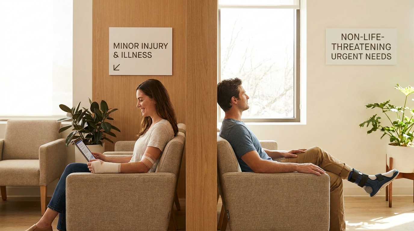 difference between express care and urgent care