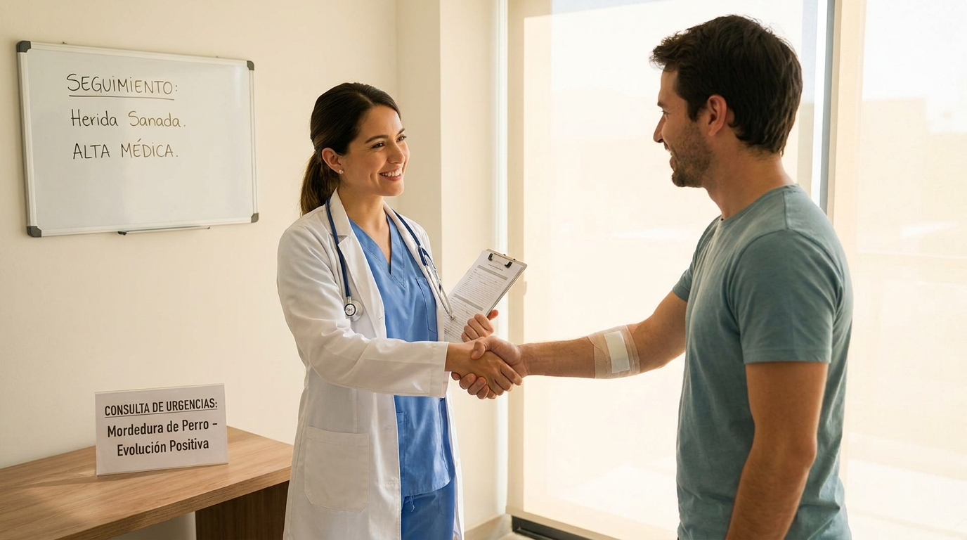 mordedura de perro clinica de urgencias