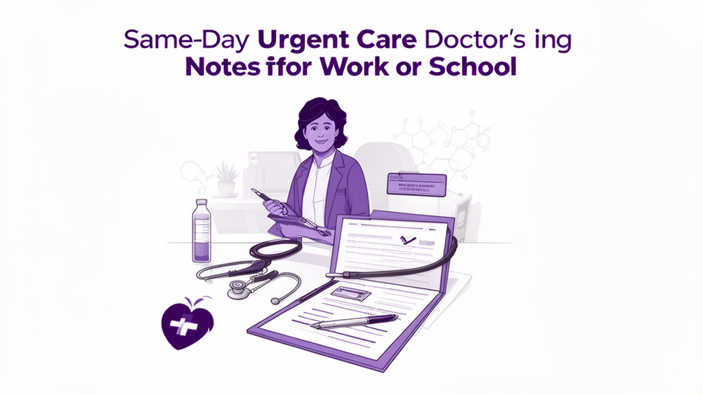 Can Urgent Care Write a Doctors Note? What to Know for Work or School