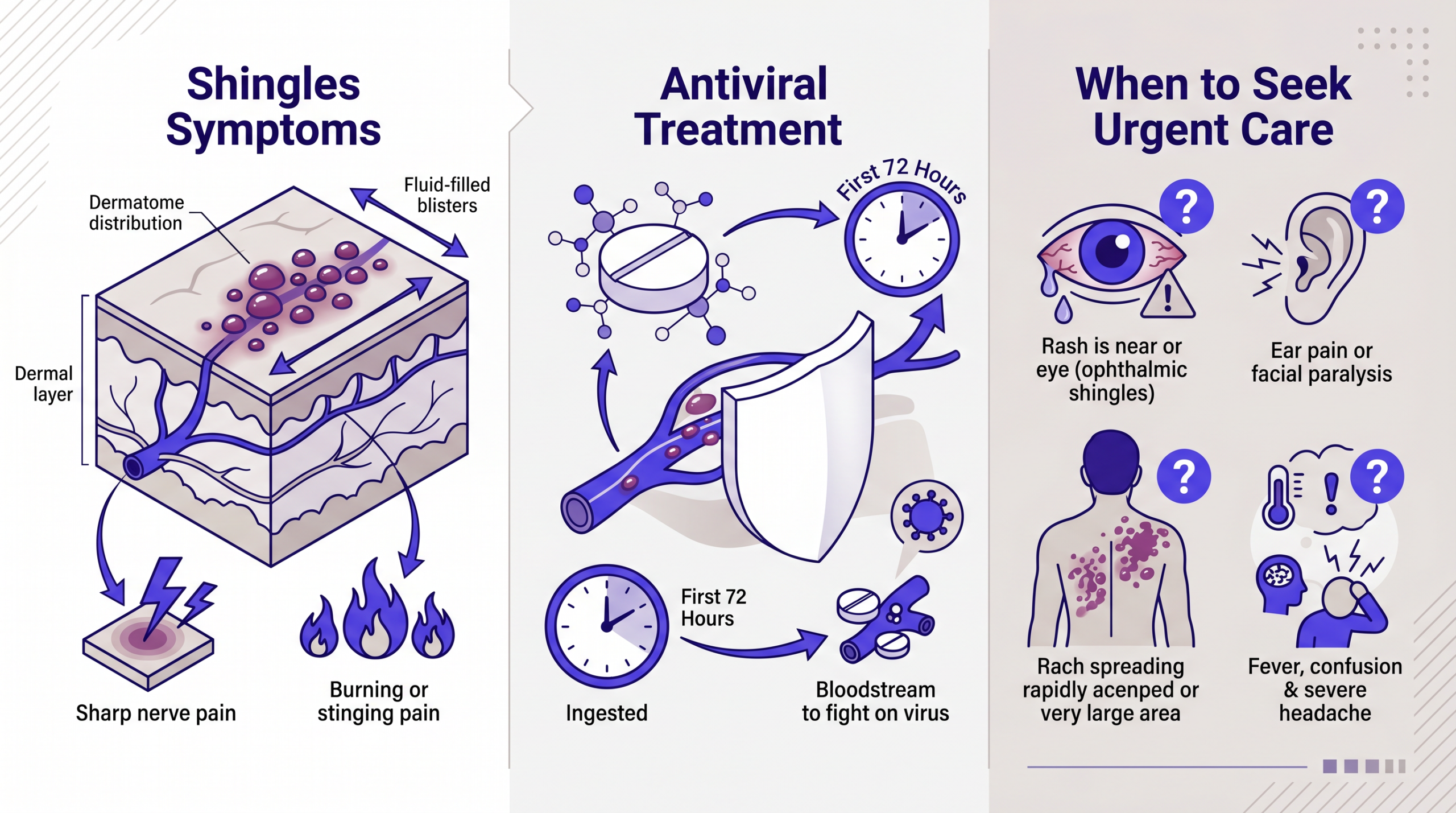 Herpes Zoster: Síntomas, Tratamiento y Cuándo Buscar Atención Médica