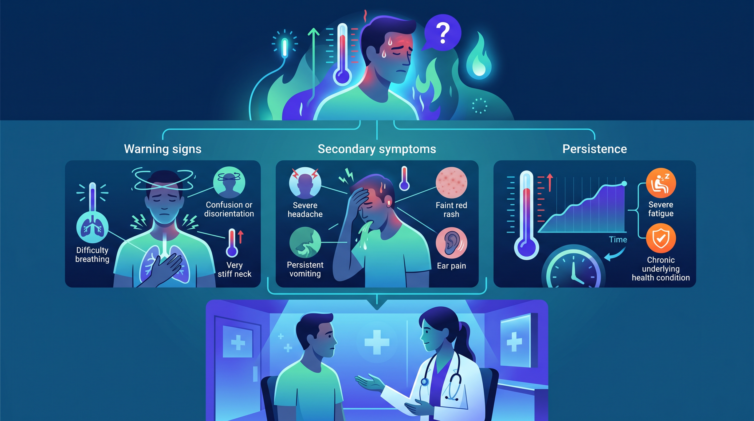 When to Go to Urgent Care for Fever in Adults: Red Flags and Same-Day Care