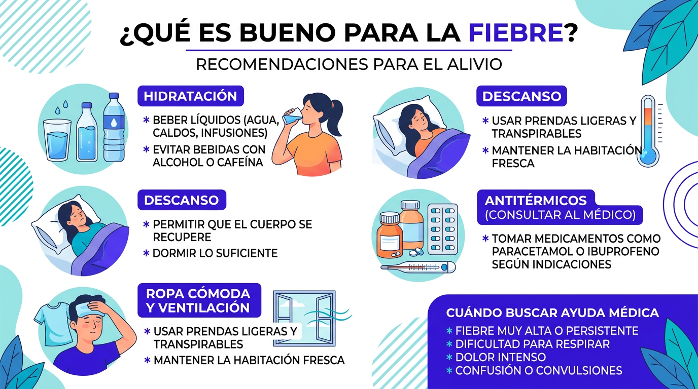 Qué es Bueno para la Fiebre: Cómo Bajarla con Seguridad y Cuándo Ir a Urgent Care