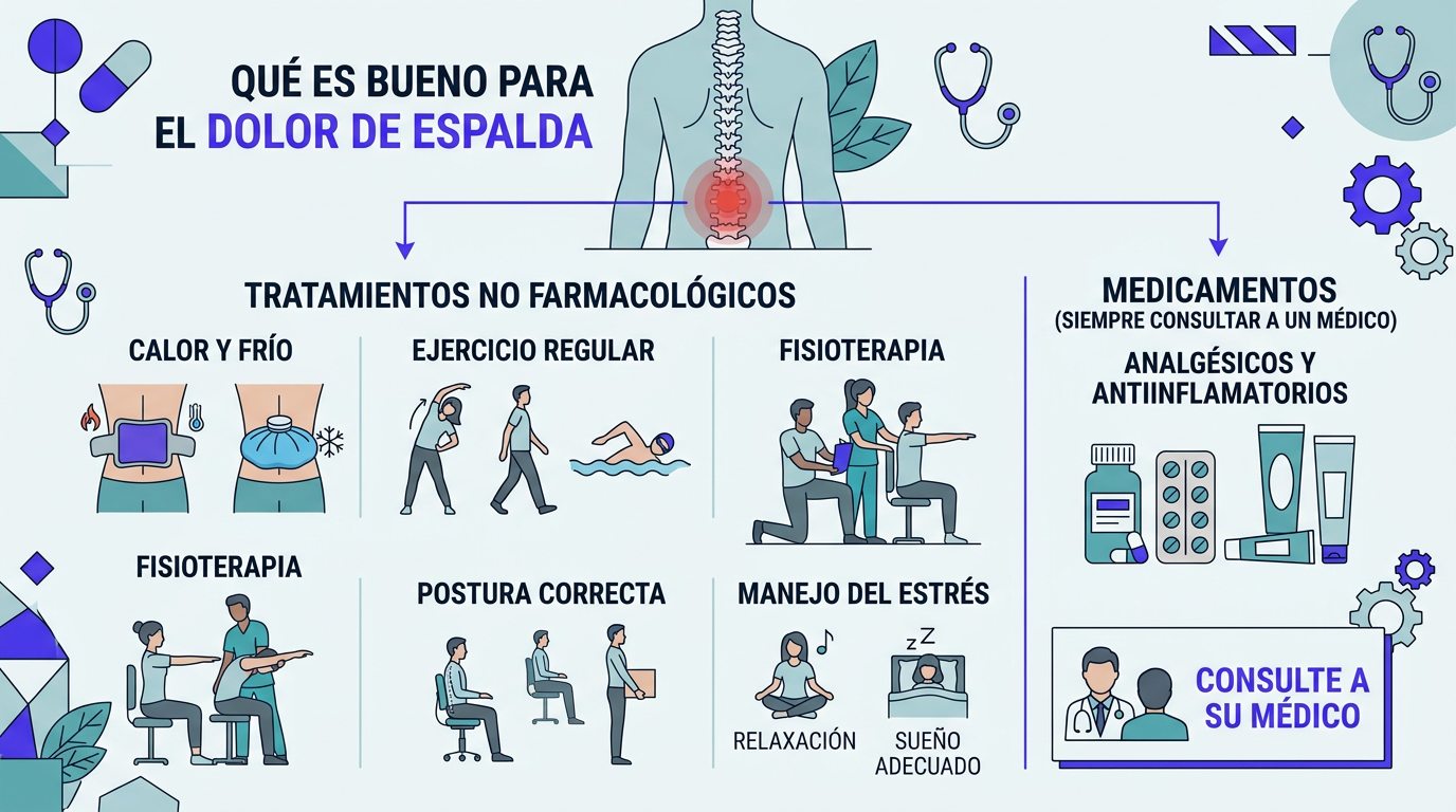 Qué es Bueno para el Dolor de Espalda: Alivio Seguro y Señales para Buscar Atención